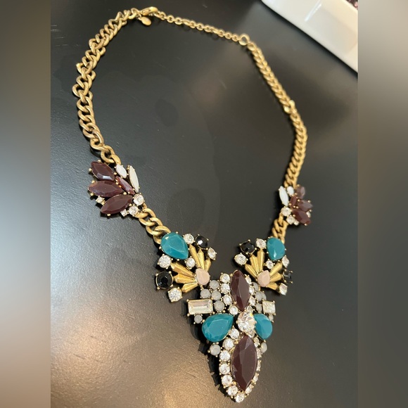 J. Crew Rhinestone Statement Necklace - Picture 4 of 5